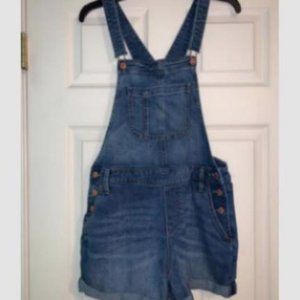 Old Navy Overall Denim Shorts Medium